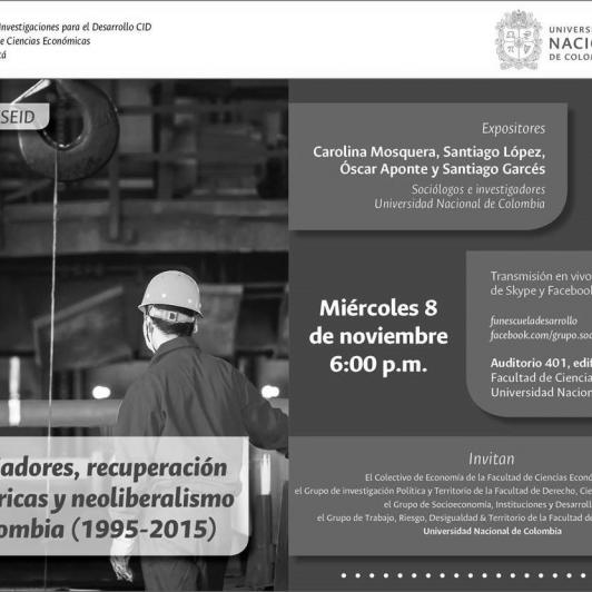 Evento sobre fábricas recuperadas en Colombia